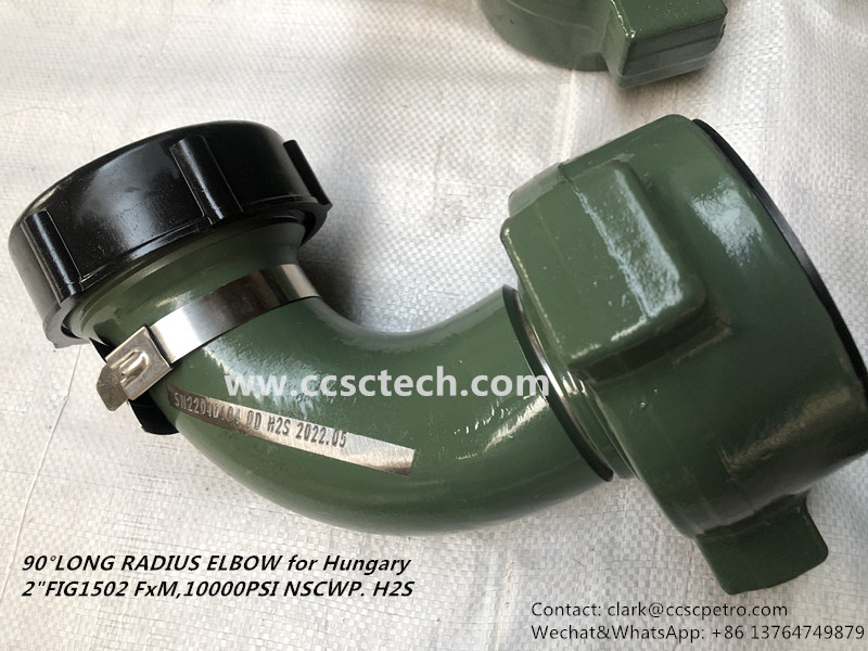 Weco Chiksan 90° Long Radius Elbow for Hungary