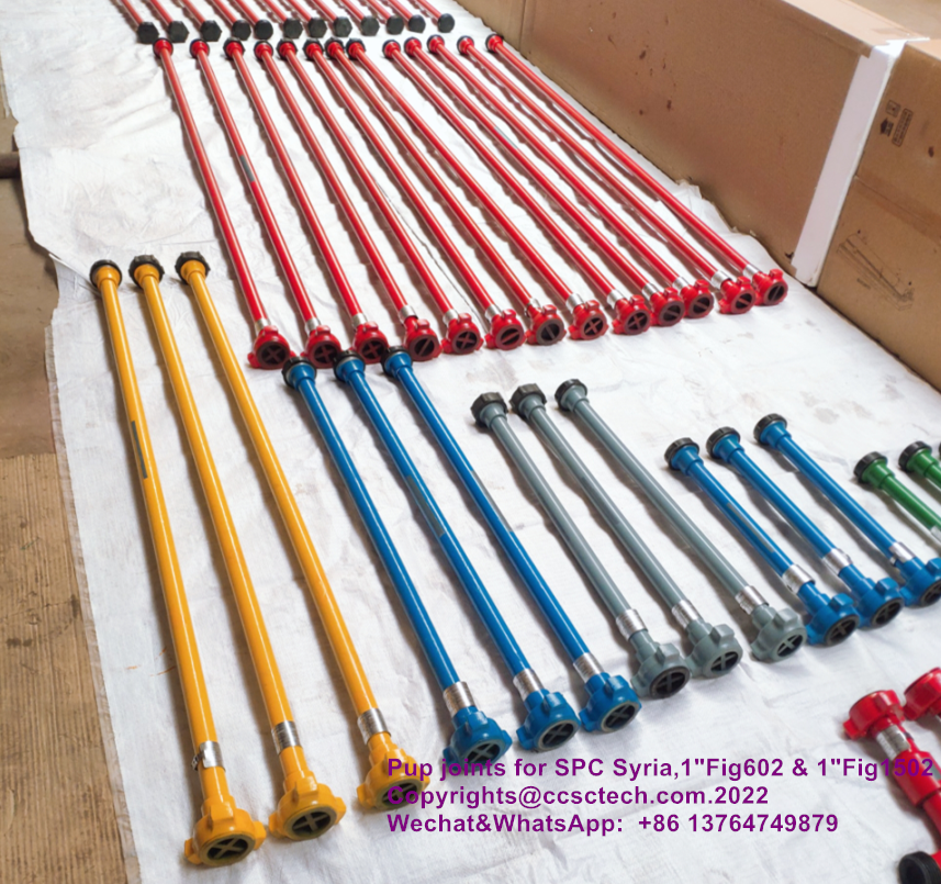 Flowline treating irons for SPC Syria